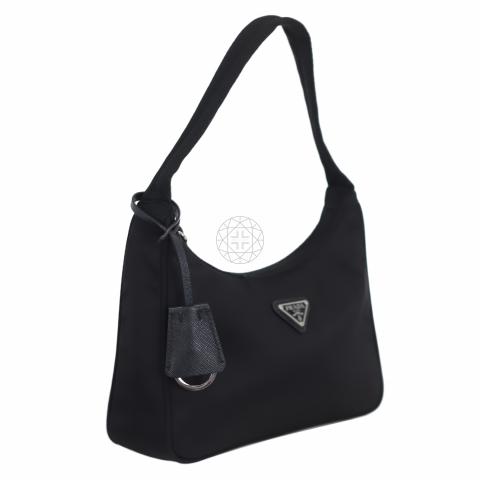 Sell Prada Nylon Re-Edition 2000 Shoulder Bag - Black | HuntStreet.com